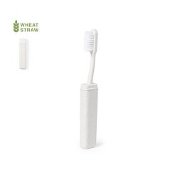 Brosse à Dents Éco-responsable et Pliable Personnalisée - Duncan Matières : polypropylène (PP) Couleurs : naturel 2