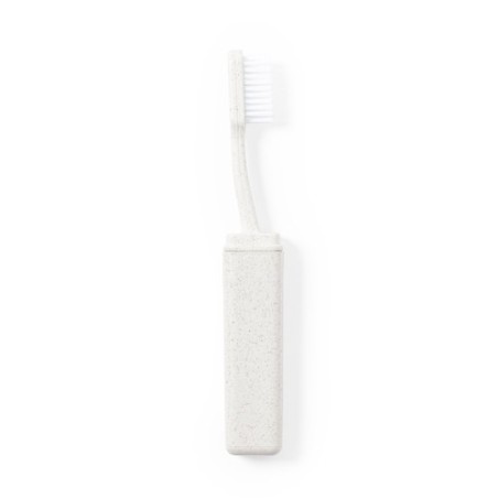 Brosse à Dents Éco-responsable et Pliable Personnalisée - Duncan Matières : polypropylène (PP) Couleurs : naturel goodies public