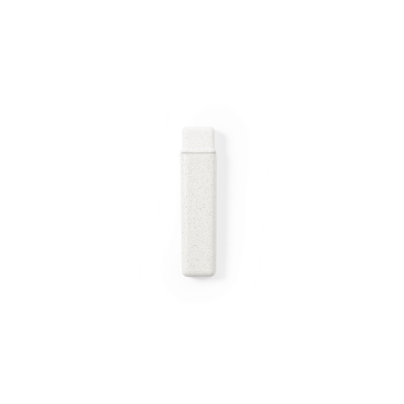 Brosse à Dents Éco-responsable et Pliable Personnalisée - Duncan Matières : polypropylène (PP) Couleurs : naturel livraison expr