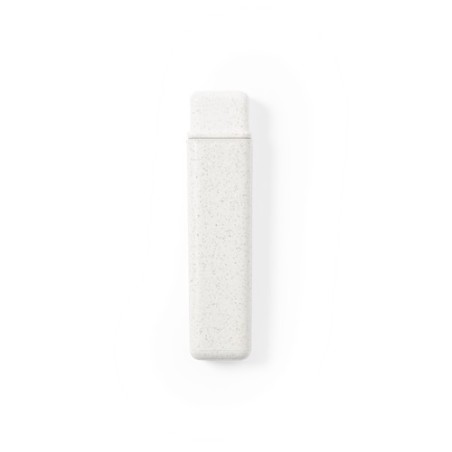 Brosse à Dents Éco-responsable et Pliable Personnalisée - Duncan Matières : polypropylène (PP) Couleurs : naturel livraison expr