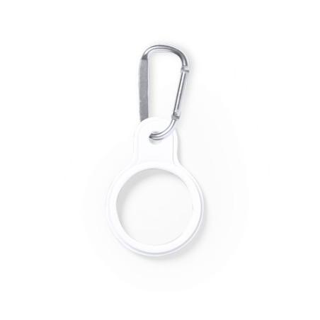 Cintre Pratique Publicitaire - Gotan Matières : silicone Couleurs : blanc marquage couleur éclatante