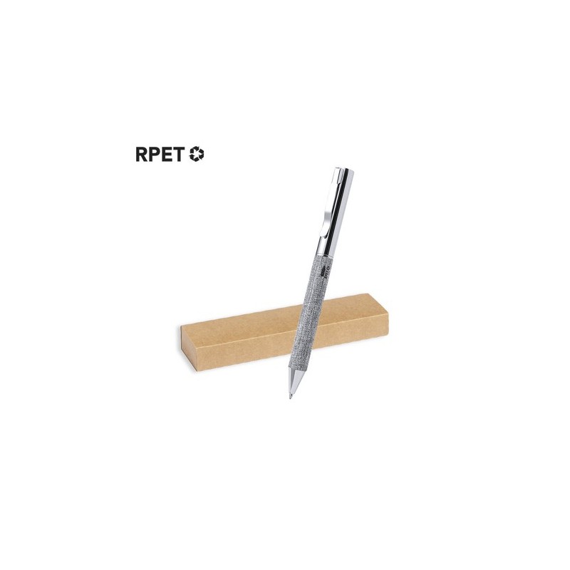 Stylo Éco-responsable Personnalisé - Higolf Objets Publicitaires Matières : métal Couleurs : argenté personnalisable avec votre 