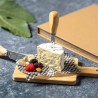 Plateau à Fromage Élégant Personnalisé avec Set de Fromages Tauroa Matières : bambou marquage laser ultra précis