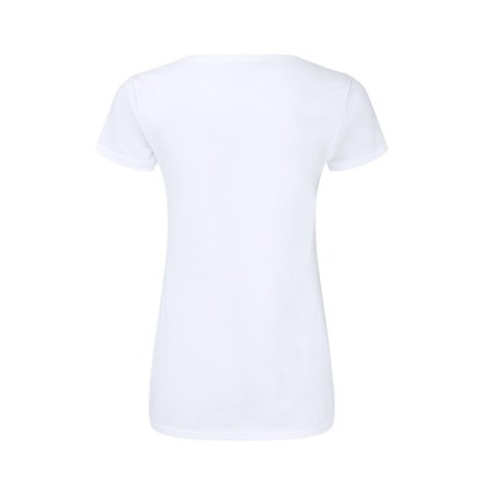 T-Shirt Femme Blanc Iconic V-Neck - Élégance et Confort
