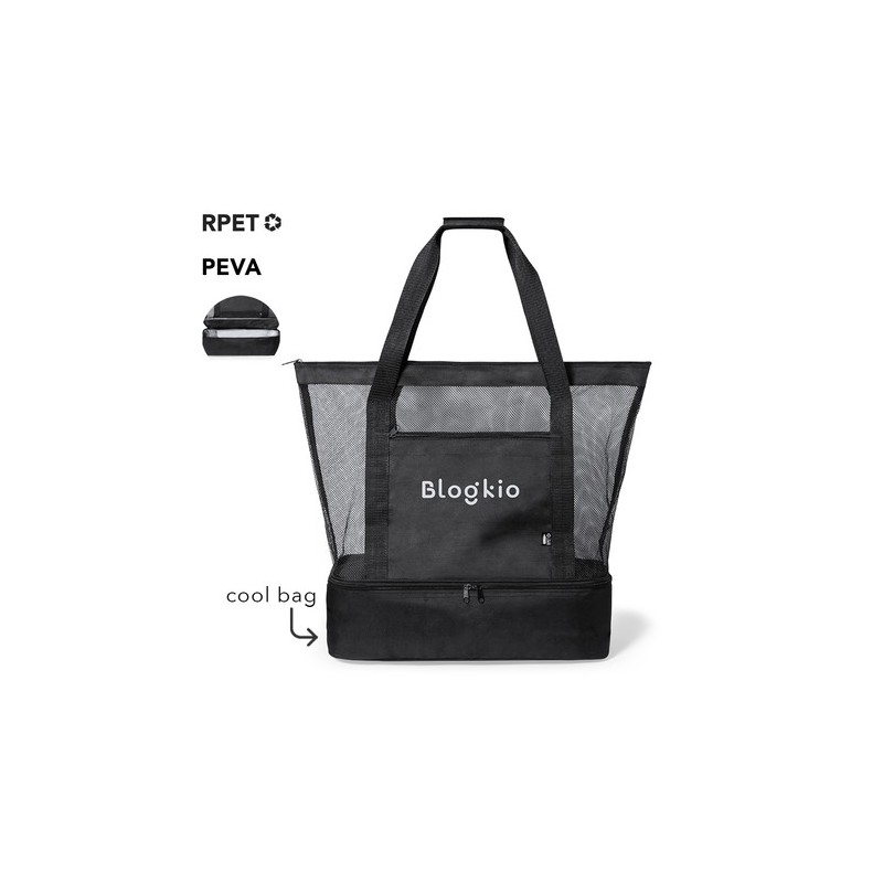 Glacière Isotherme Éco-responsable et Pratique Personnalisée - Pattel Matières : PEVA Couleurs : blanc cadeau entreprise pas che