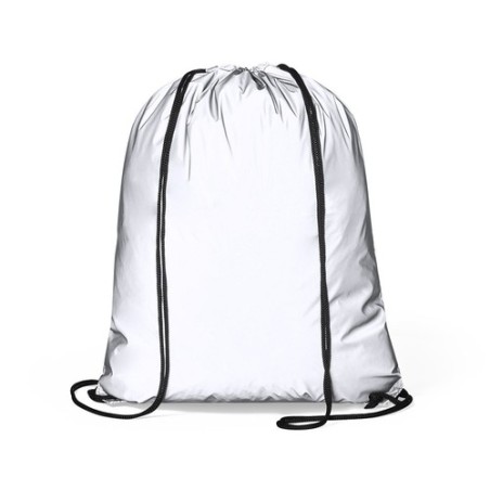 Sac Publicitaire Pratique à Dos - Bayolet Matières : polyester Couleurs : gris impression haute définition