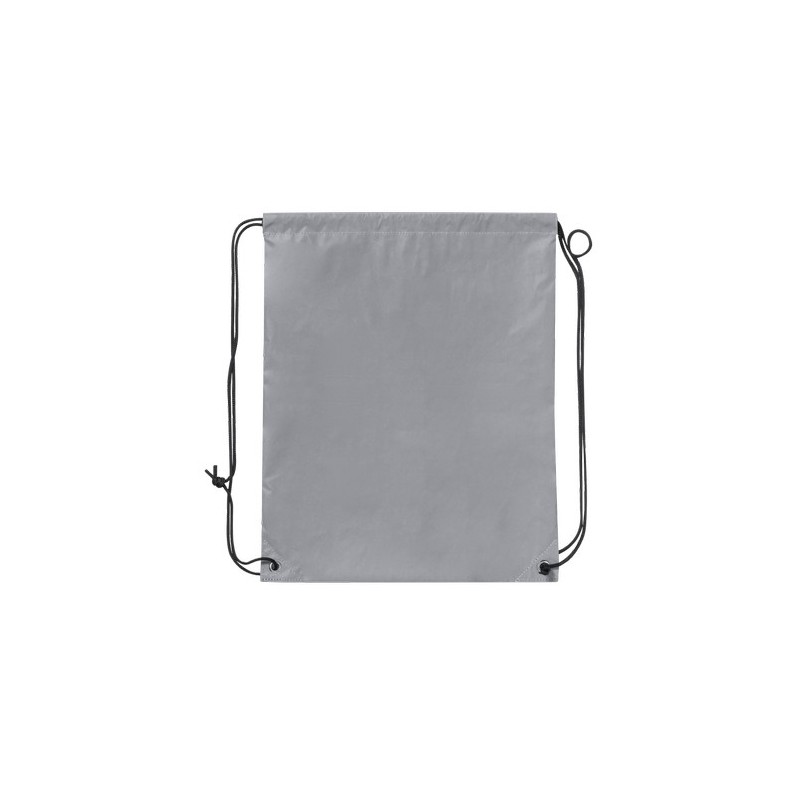 Sac Publicitaire Pratique à Dos - Bayolet Matières : polyester Couleurs : gris marquage laser ultra précis