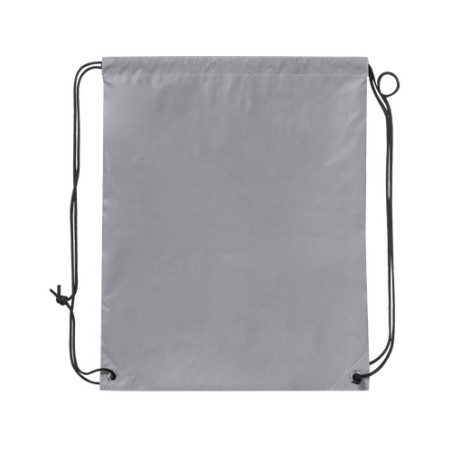 Sac Publicitaire Pratique à Dos - Bayolet Matières : polyester Couleurs : gris marquage laser ultra précis
