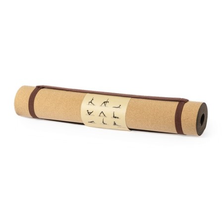 Tapis de Yoga Éco-responsable Antidérapant Personnalisé - Padma Matières : liège livraison express 24h 48h
