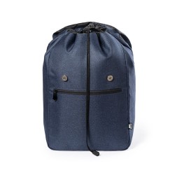 Sac à Dos Éco-responsable Pratique Personnalisé Budley Matières : PET recyclé Couleurs : gris cadeau client original