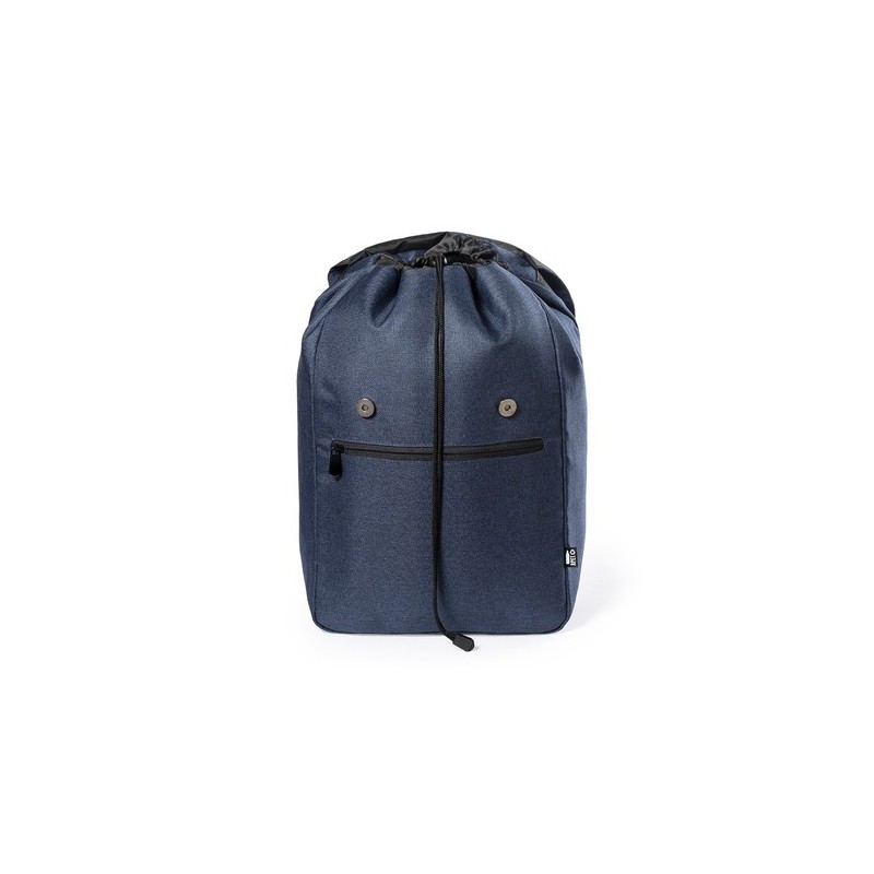 Sac à Dos Éco-responsable Pratique Personnalisé Budley Matières : PET recyclé Couleurs : gris cadeau client original