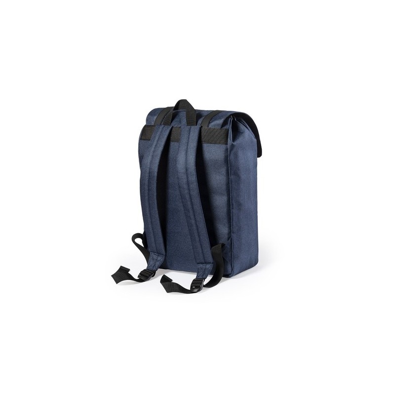 Sac à Dos Éco-responsable Pratique Personnalisé Budley Matières : PET recyclé Couleurs : gris goodies personnalisé en stock