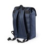 Sac à Dos Éco-responsable Pratique Personnalisé Budley Matières : PET recyclé Couleurs : bleu marine cadeau affaires élégant