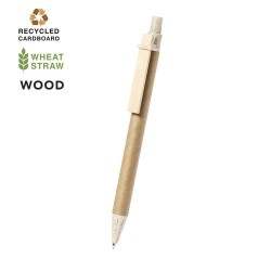 Stylo Éco-responsable Personnalisable - Nazgun Matières : bois