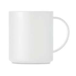 Tasse réutilisable  300 ml personnalisée - MONDAY Matières : polypropylène (PP) Couleurs : blanc cadeau collaborateur premium