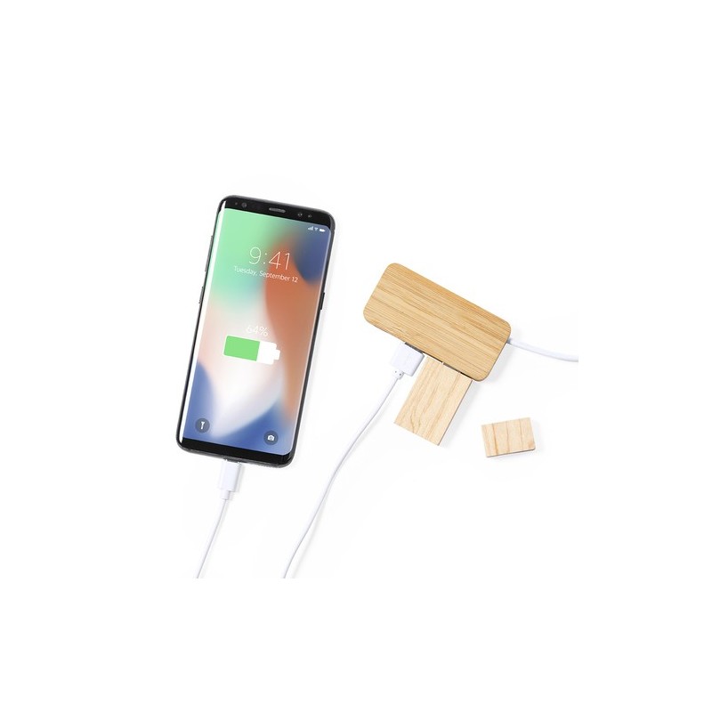 Port USB Norman en Bambou - Éco-Responsable et Pratique