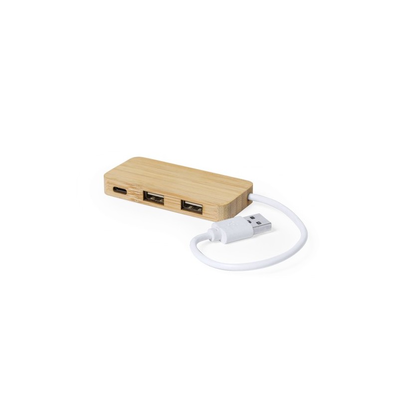 Port USB Norman en Bambou - Éco-Responsable et Pratique