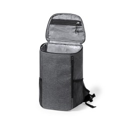Sac à Dos Isotherme Éco-responsable Personnalisé Kemper Matières : PEVA Couleurs : gris