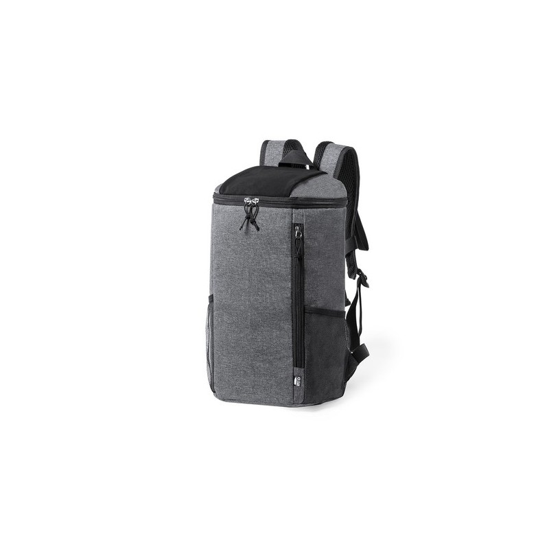 Sac à Dos Isotherme Éco-responsable Personnalisé Kemper Matières : PEVA Couleurs : gris cadeau entreprise pas cher
