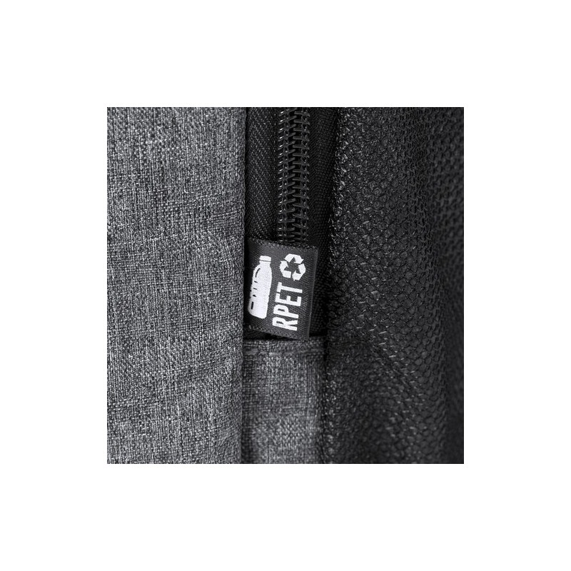 Sac à Dos Isotherme Éco-responsable Personnalisé Kemper Matières : PEVA Couleurs : gris impression haute définition
