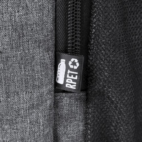 Sac à Dos Isotherme Éco-responsable Personnalisé Kemper Matières : PEVA Couleurs : gris impression haute définition