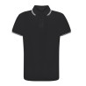 Polo personnalisé pas cher idéal pour vous - Tecnic Zawak Matières : polyester Taille textile : L Couleurs : noir impression log