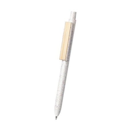 Stylo personnalisé  - Yusin objet publicitaire Matières : bambou Couleurs : naturel cadeau entreprise pas cher