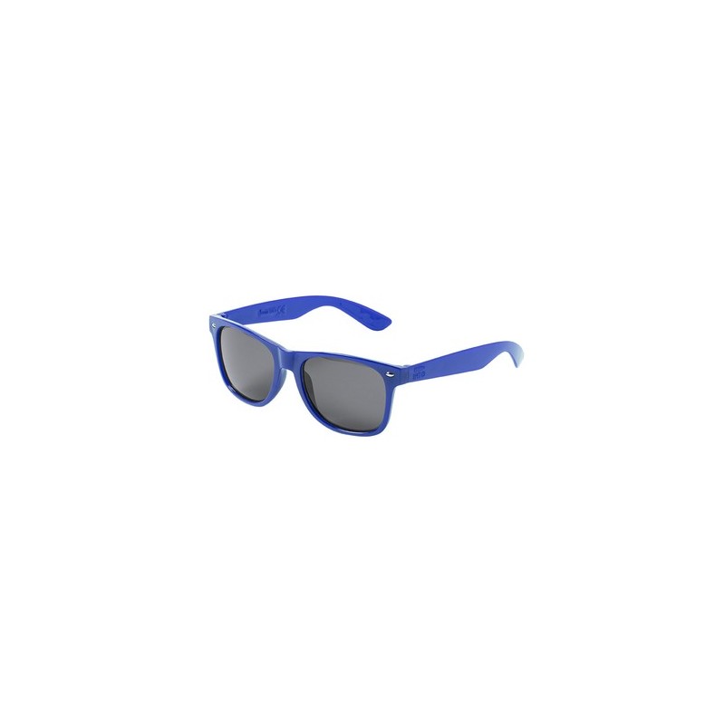Lunettes de Soleil Personnalisées UV400 Économiques Sigma Matières : PET recyclé Couleurs : bleu