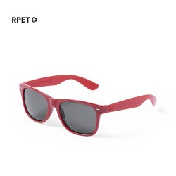 Lunettes de Soleil Personnalisées UV400 Économiques Sigma Matières : PET recyclé Couleurs : bleu 2