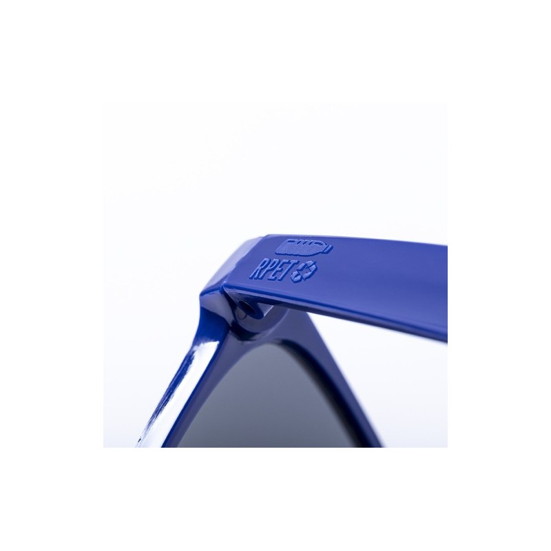 Lunettes de Soleil Personnalisées UV400 Économiques Sigma Matières : PET recyclé Couleurs : bleu cadeau affaires élégant