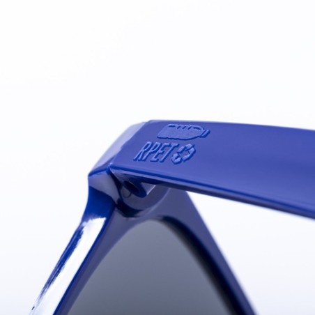 Lunettes de Soleil Personnalisées UV400 Économiques Sigma Matières : PET recyclé Couleurs : bleu cadeau affaires élégant