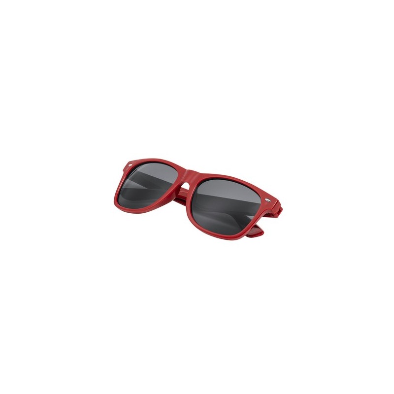 Lunettes de Soleil Personnalisées UV400 Économiques Sigma Matières : PET recyclé Couleurs : bleu goodies entreprise design