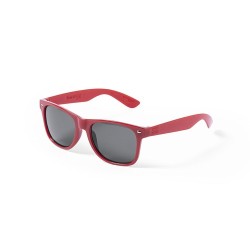Lunettes de Soleil Personnalisées UV400 Économiques Sigma Matières : PET recyclé Couleurs : vert marquage couleur éclatante