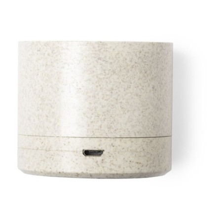 Haut-Parleur Bluetooth Éco-responsable et Personnalisé Pas Cher - Cayren Matières : ABS Couleurs : naturel cadeau entreprise pas