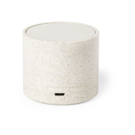 Haut-Parleur Bluetooth Éco-responsable et Personnalisé Pas Cher - Cayren Matières : ABS Couleurs : naturel goodies publicitaire 