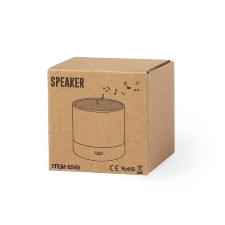 Haut-Parleur Bluetooth Éco-responsable et Personnalisé Pas Cher - Cayren Matières : ABS Couleurs : naturel impression haute défi