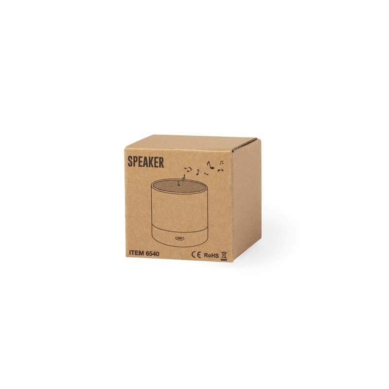 Haut-Parleur Bluetooth Éco-responsable et Personnalisé Pas Cher - Cayren Matières : ABS Couleurs : naturel marquage laser ultra 