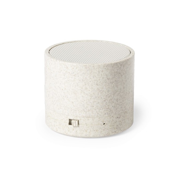 Haut-Parleur Bluetooth Éco-responsable et Personnalisé Pas Cher - Cayren Matières : ABS Couleurs : naturel objet promotionnel éc