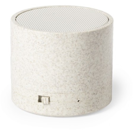 Haut-Parleur Bluetooth Éco-responsable et Personnalisé Pas Cher - Cayren Matières : ABS Couleurs : naturel objet promotionnel éc