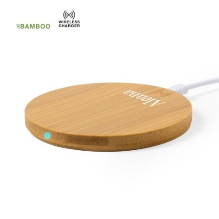 Chargeur Éco-responsable Personnalisable Hebant Matières : bambou