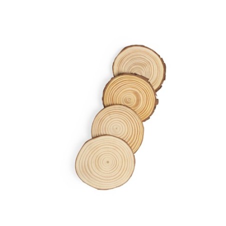 Sous-Verre Éco-responsable et Élégant pour Votre Table - Yantic Matières : bois goodies publicitaire événementiel