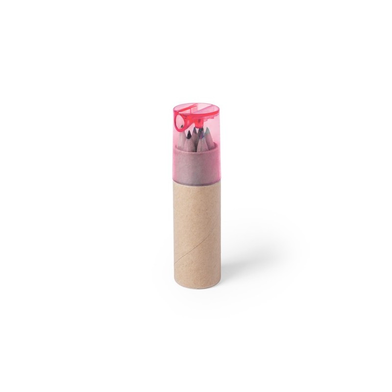 Crayons de Couleur Éco-responsables Personnalisés - Set Baby Matières : carton recyclé Couleurs : bleu personnalisation rapide e