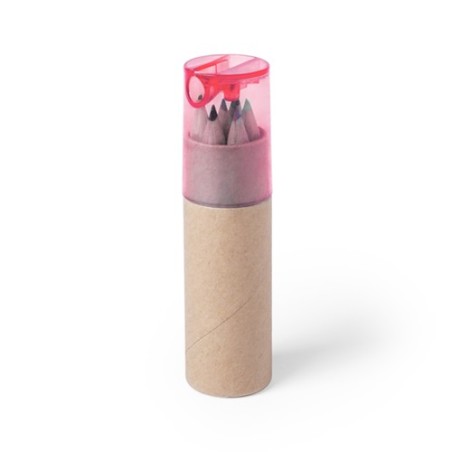 Crayons de Couleur Éco-responsables Personnalisés - Set Baby Matières : carton recyclé Couleurs : bleu personnalisation rapide e
