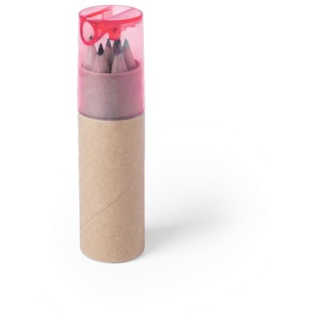 Crayons de Couleur Éco-responsables Personnalisés - Set Baby Matières : carton recyclé Couleurs : bleu cadeau client original