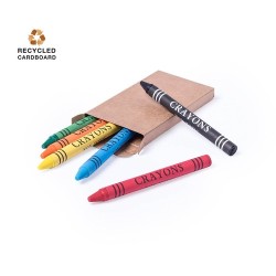 Boîte de Crayons Personnalisable en Cire - Pichi Matières : carton recyclé