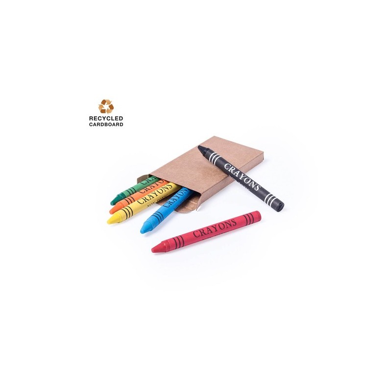 Boîte de Crayons Personnalisable en Cire - Pichi Matières : carton recyclé