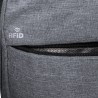 Sac à Dos Personnalisé Sécurisé et Pratique Rigal - pas cher Matières : polyester Couleurs : gris goodies publicitaire événement