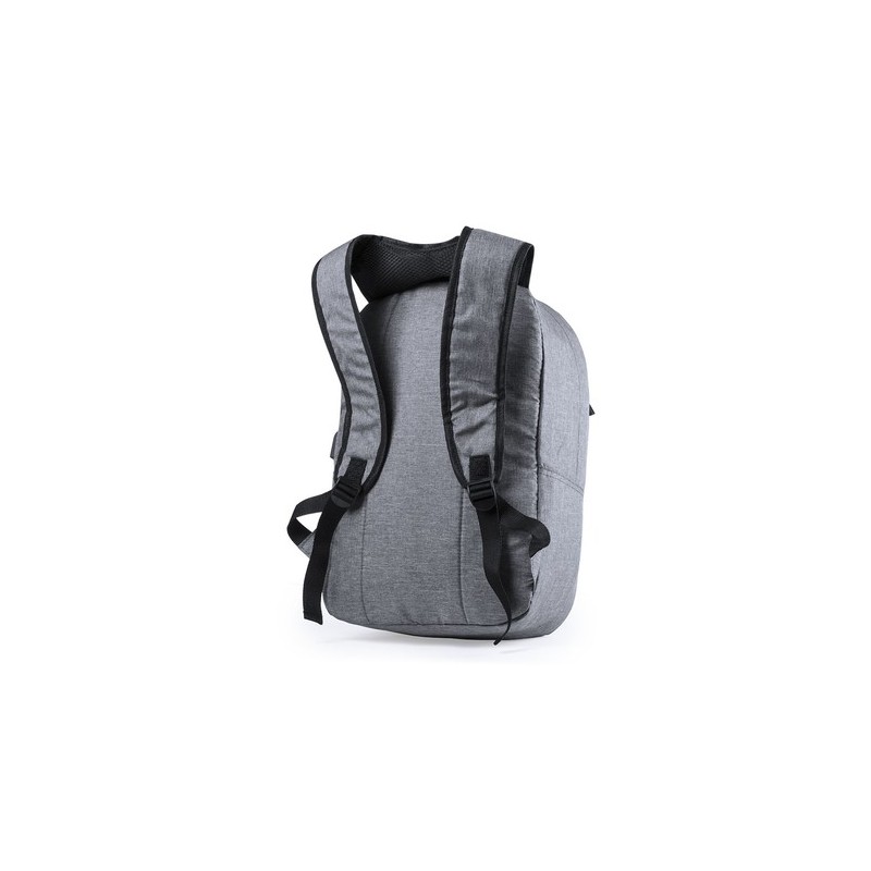 Sac à Dos Personnalisé Sécurisé et Pratique Rigal - pas cher Matières : polyester Couleurs : gris impression haute définition