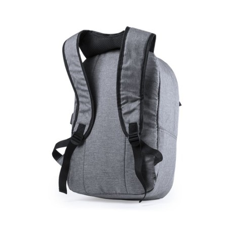 Sac à Dos Personnalisé Sécurisé et Pratique Rigal - pas cher Matières : polyester Couleurs : gris impression haute définition