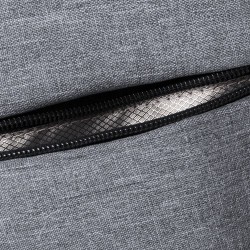 Sac à Dos Personnalisé Sécurisé et Pratique Rigal - pas cher Matières : polyester Couleurs : gris objet promotionnel éco-respons